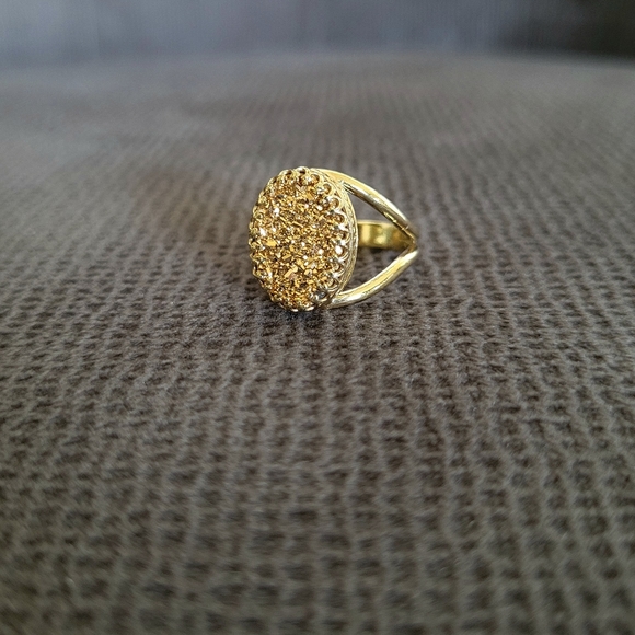Yellow/Light Orange🍊 Druzy Ring💍 - Used - Picture 4 of 16